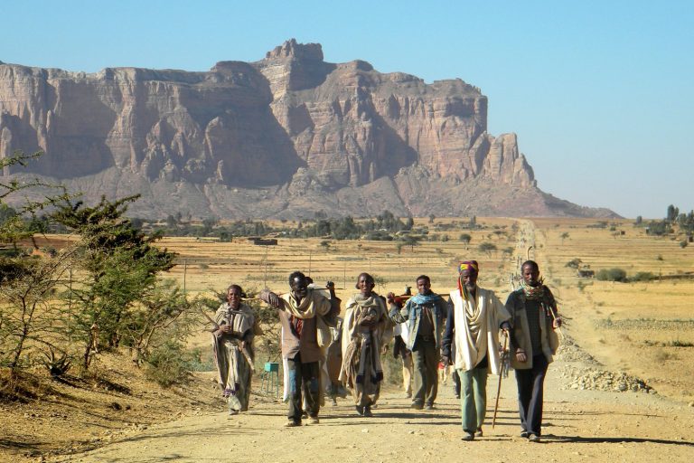 Ethiopia, Tigray Valley, day life